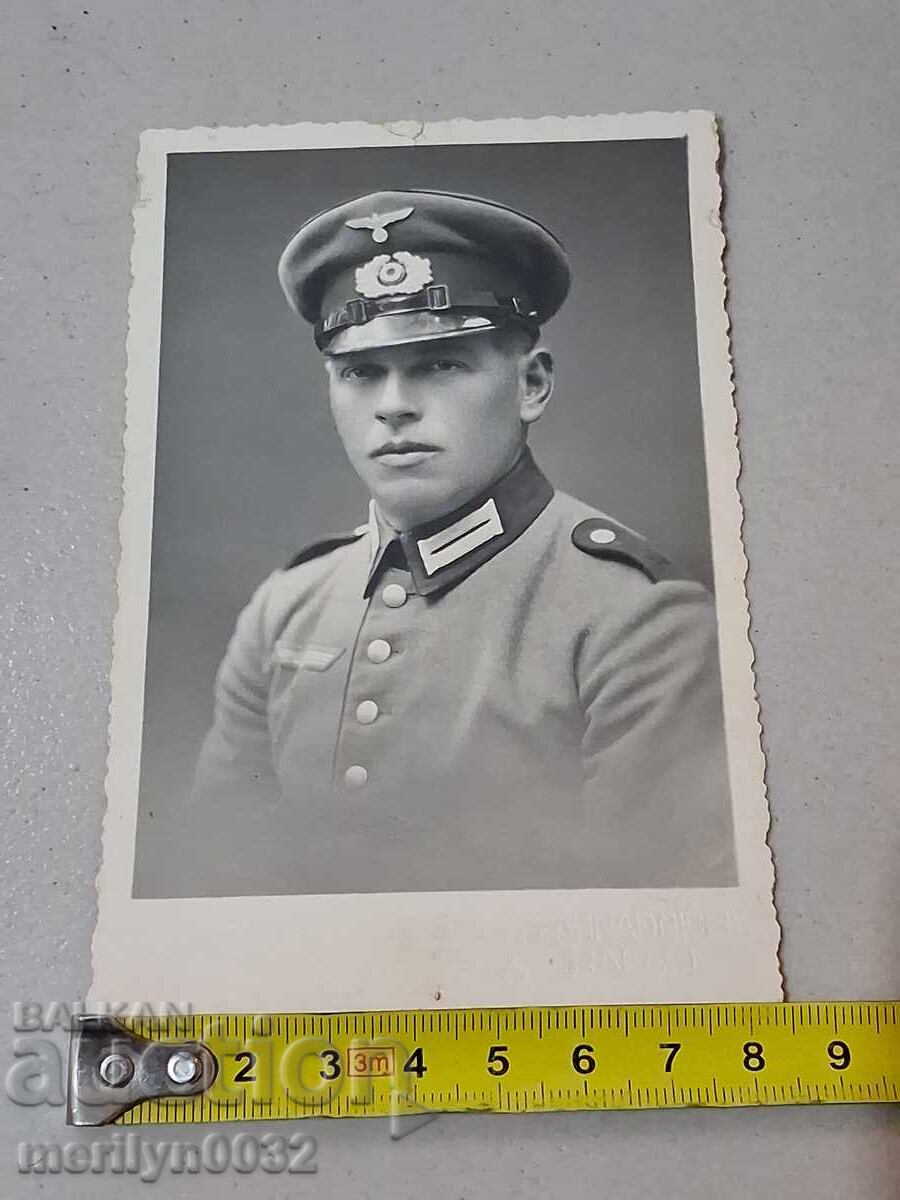 Φωτογραφία Γερμανού στρατιώτη WW2 Wehrmacht Τρίτο Ράιχ ΑΥΘΕΝΤΙΚΗ - 5