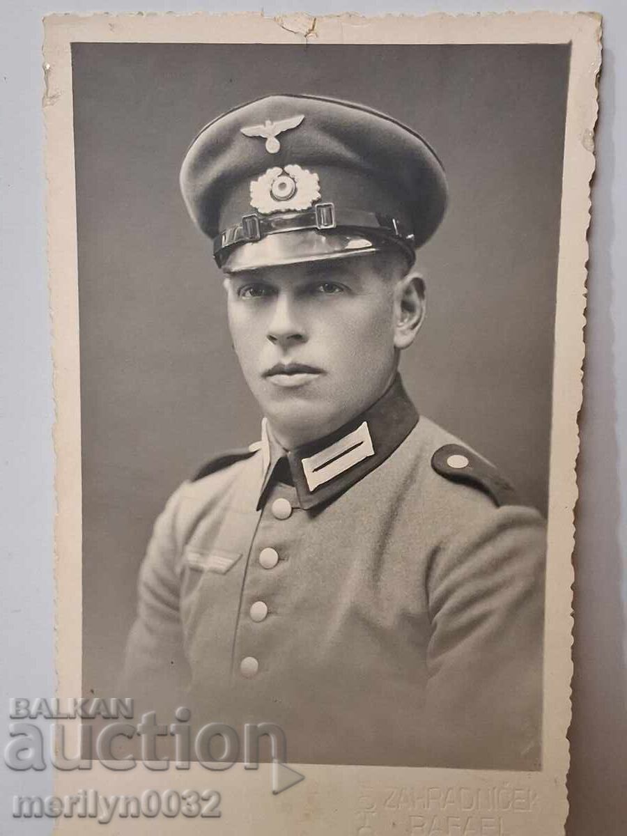 Φωτογραφία Γερμανού στρατιώτη WW2 Wehrmacht Τρίτο Ράιχ ΑΥΘΕΝΤΙΚΗ