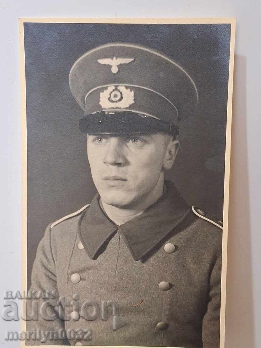Φωτογραφία Γερμανού στρατιώτη WW2 Wehrmacht Τρίτο Ράιχ ΑΥΘΕΝΤΙΚΗ