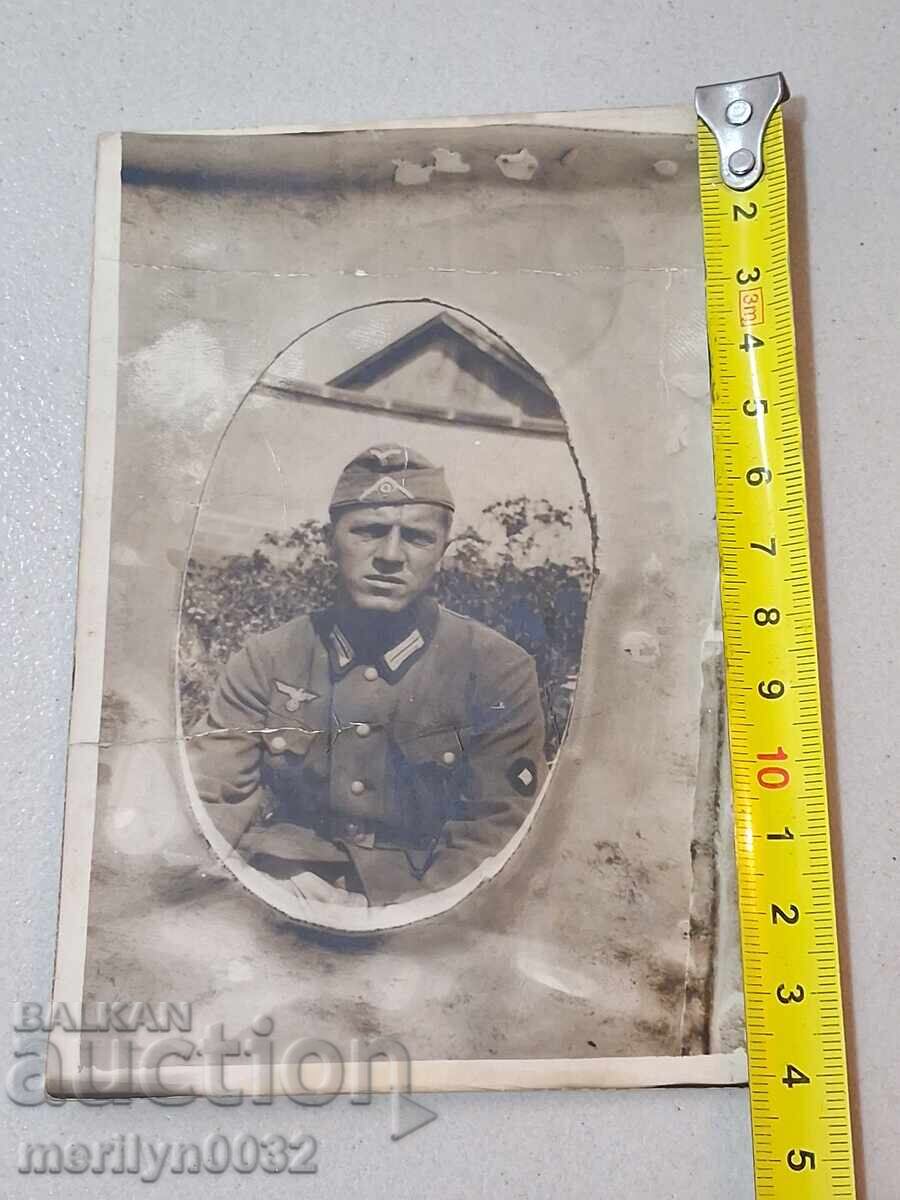 Παράδοση Φωτογραφία Γερμανού στρατιώτη WW2 Wehrmacht Τρίτο Ράιχ ΑΥΘΕΝΤΙΚΗ