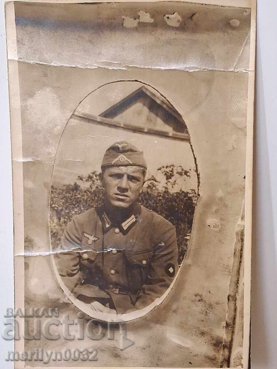 Φωτογραφία Γερμανού στρατιώτη WW2 Wehrmacht Τρίτο Ράιχ ΑΥΘΕΝΤΙΚΗ