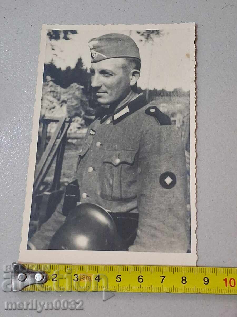 Παράδοση Φωτογραφία Γερμανού στρατιώτη WW2 Wehrmacht Τρίτο Ράιχ ΑΥΘΕΝΤΙΚΗ