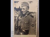 Φωτογραφία Γερμανού στρατιώτη WW2 Wehrmacht Τρίτο Ράιχ ΑΥΘΕΝΤΙΚΗ