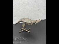 Χάλκινο άγαλμα / γλυπτό παπαγάλου - Κάκαδου. №7694