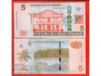 СУРИНАМ SURINAME 5 Гулден емисия - issue 2012 НОВА UNC