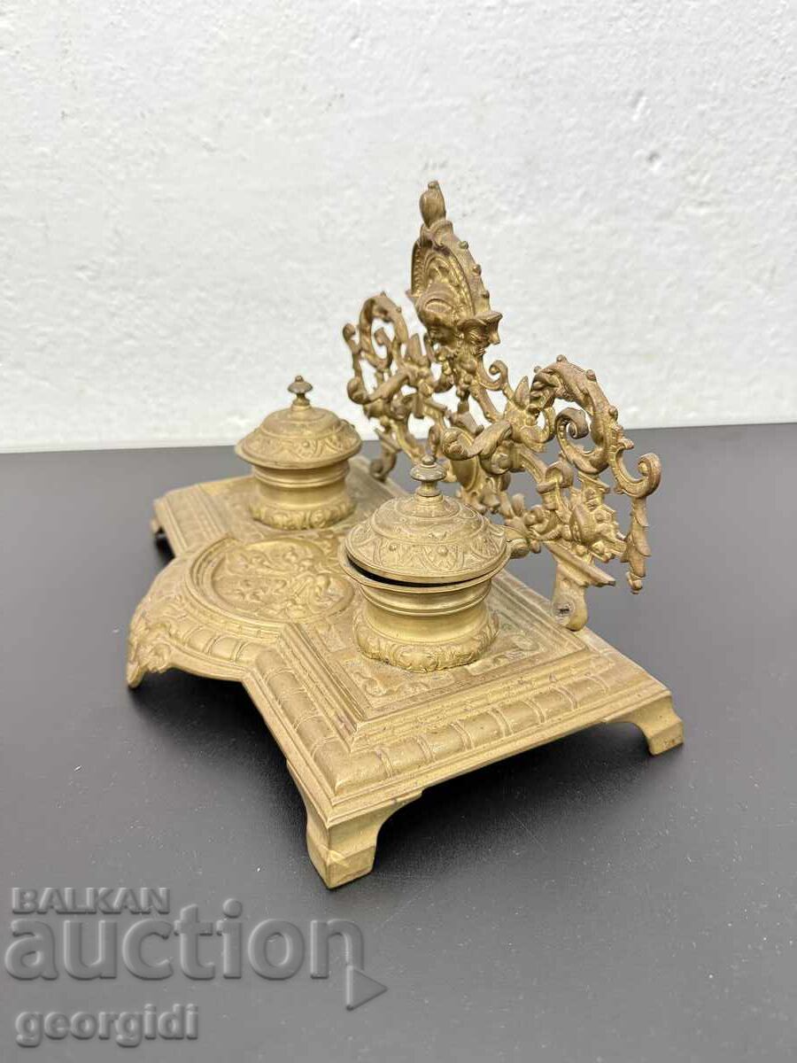 Μπαρόκ μελανοδοχείο αρχές του 20ου αιώνα. №7696 - 6