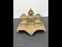 Baroque inkwell, early 20th century. No. 7696