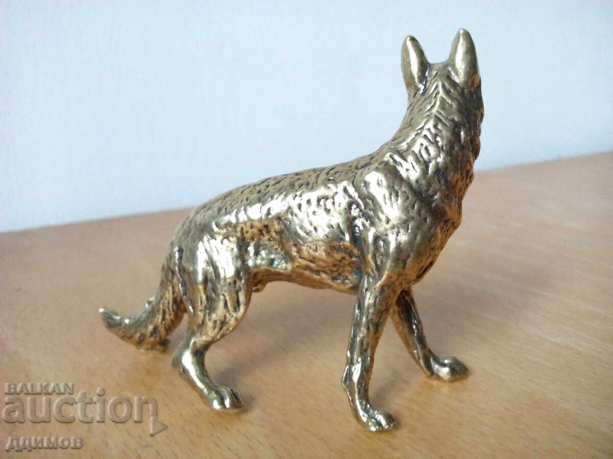 Livrarea Statuetă de bronz lup Livrarea Statuetă de bronz lup