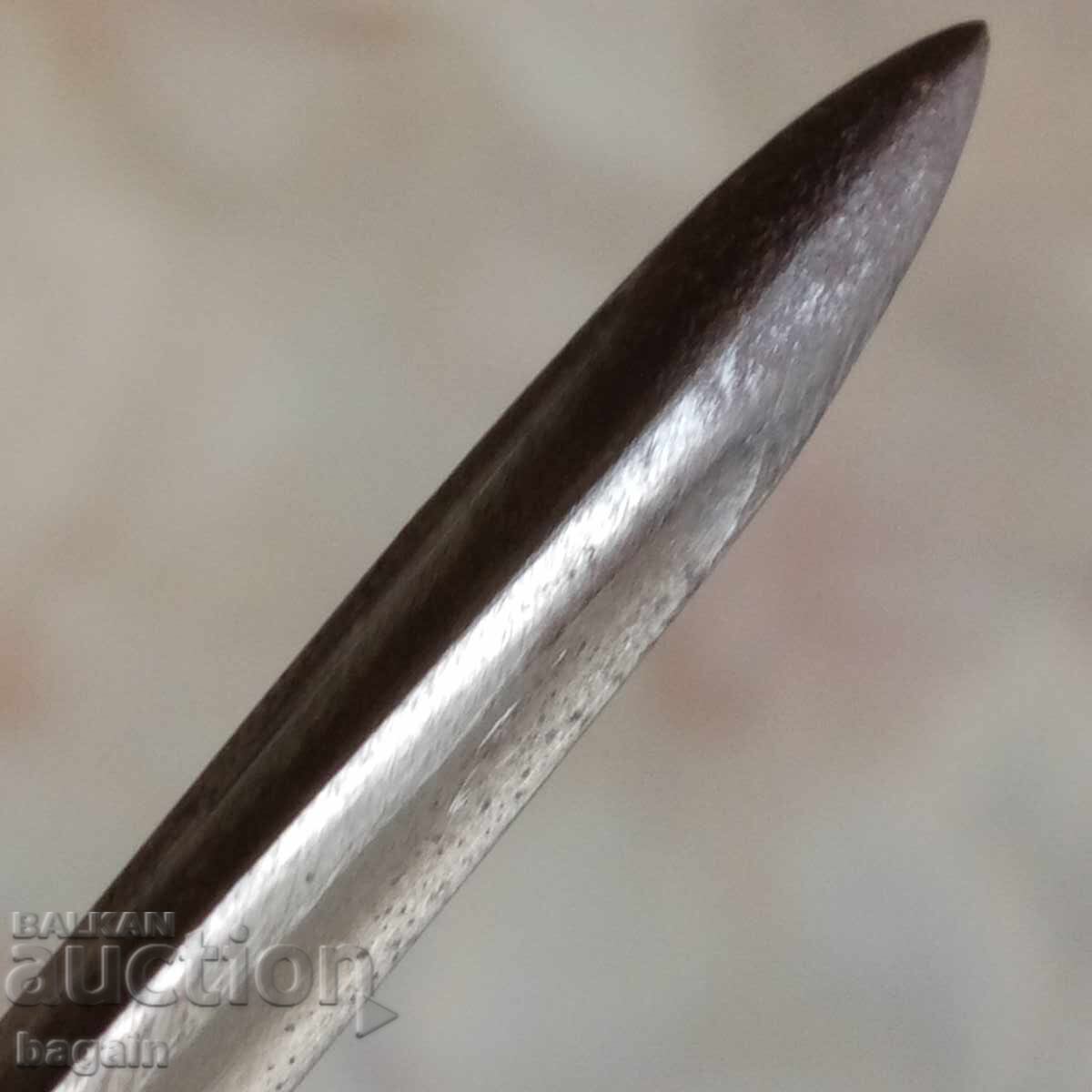 Османски ханджар, булатна стомана. - 8
