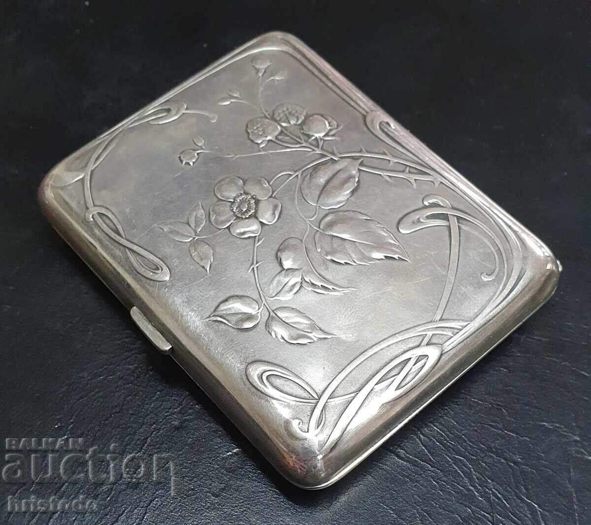 Γαλλική ασημένια ταμπακέρα - 5