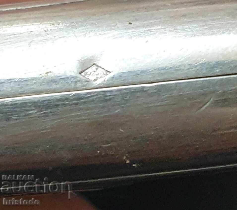 Γαλλική ασημένια ταμπακέρα - 7