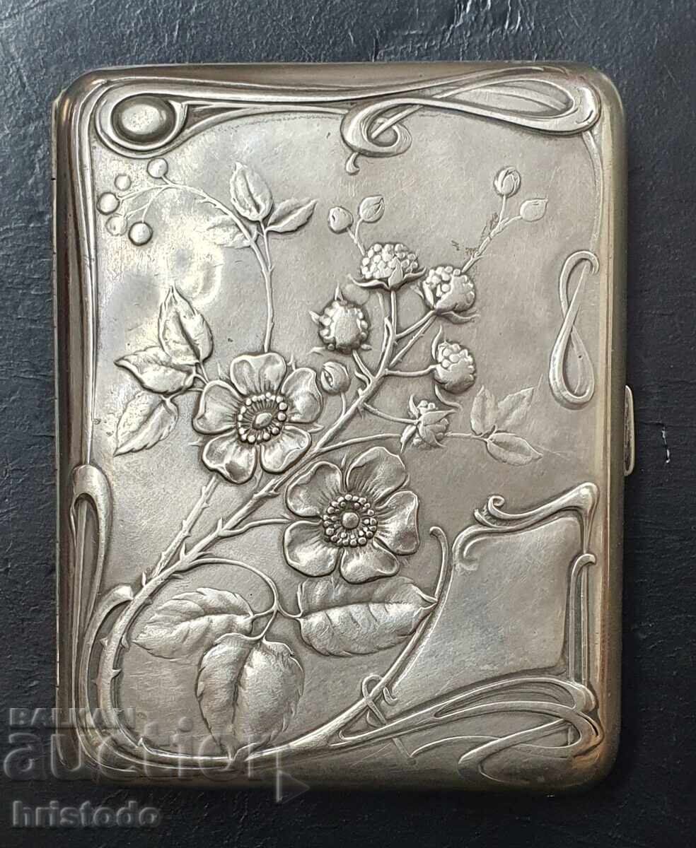 Γαλλική ασημένια ταμπακέρα