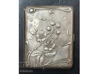 Френска сребърна табакера