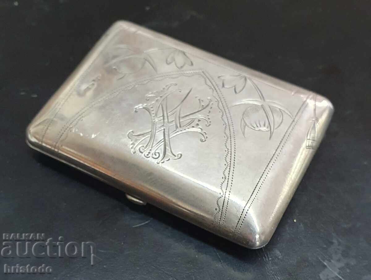 Cutia de tabat din argint imperial rusesc 84 - 6