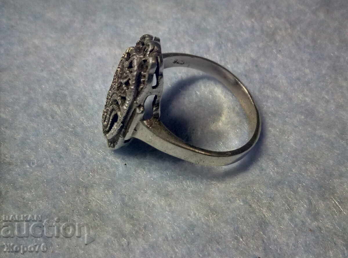 Δημοπρασία Σταρ ΜΑΡΚΑΖΙΤΕΝ ΑΣΗΜΕΝΙΟ ΔΑΧΤΥΛΙΔΙ Ασήμι 925 Αγγλία Δημοπρασία Σταρ ΜΑΡΚΑΖΙΤΕΝ ΑΣΗΜΕΝΙΟ ΔΑΧΤΥΛΙΔΙ Ασήμι 925 Αγγλία