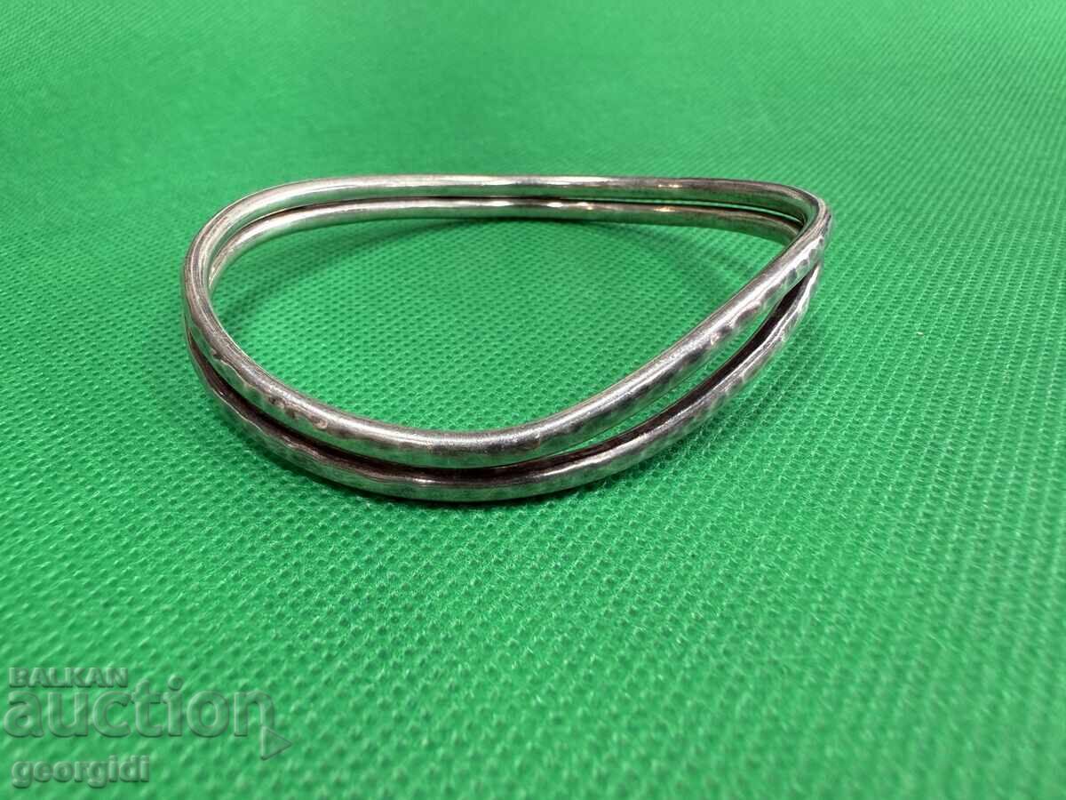 Δημοπρασία Στερεό ασημένιο βραχιόλι. Νο. 7702 Δημοπρασία Στερεό ασημένιο βραχιόλι. Νο. 7702