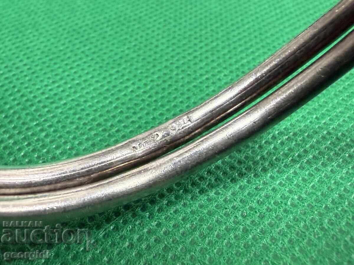 Στερεό ασημένιο βραχιόλι. Νο. 7702 - 5 Στερεό ασημένιο βραχιόλι. Νο. 7702 - 5