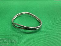 Στερεό ασημένιο βραχιόλι. Νο. 7702