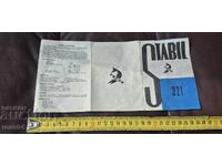 РИБОЛОВНА МАКАРА - STABIL 321 - КНИЖКА