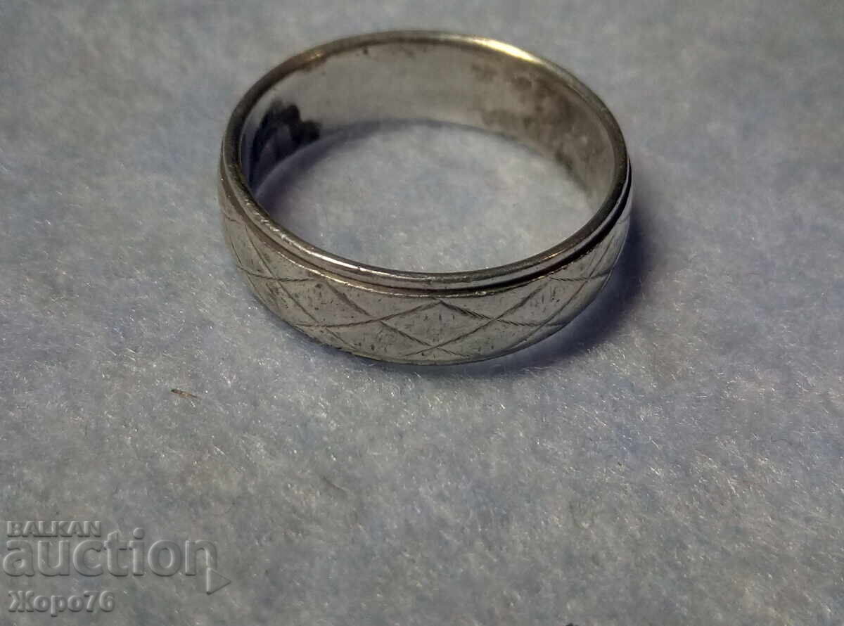 Доставка на Стилно орнаментиран СРЕБЪРЕН ПРЪСТЕН Тип ХАЛКА Сребро 925 Доставка на Стилно орнаментиран СРЕБЪРЕН ПРЪСТЕН Тип ХАЛКА Сребро 925