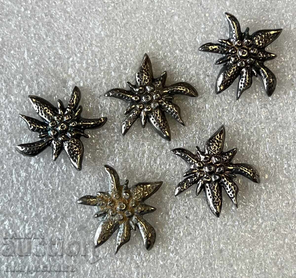 Лот значки Еделвайс Лот значки Еделвайс