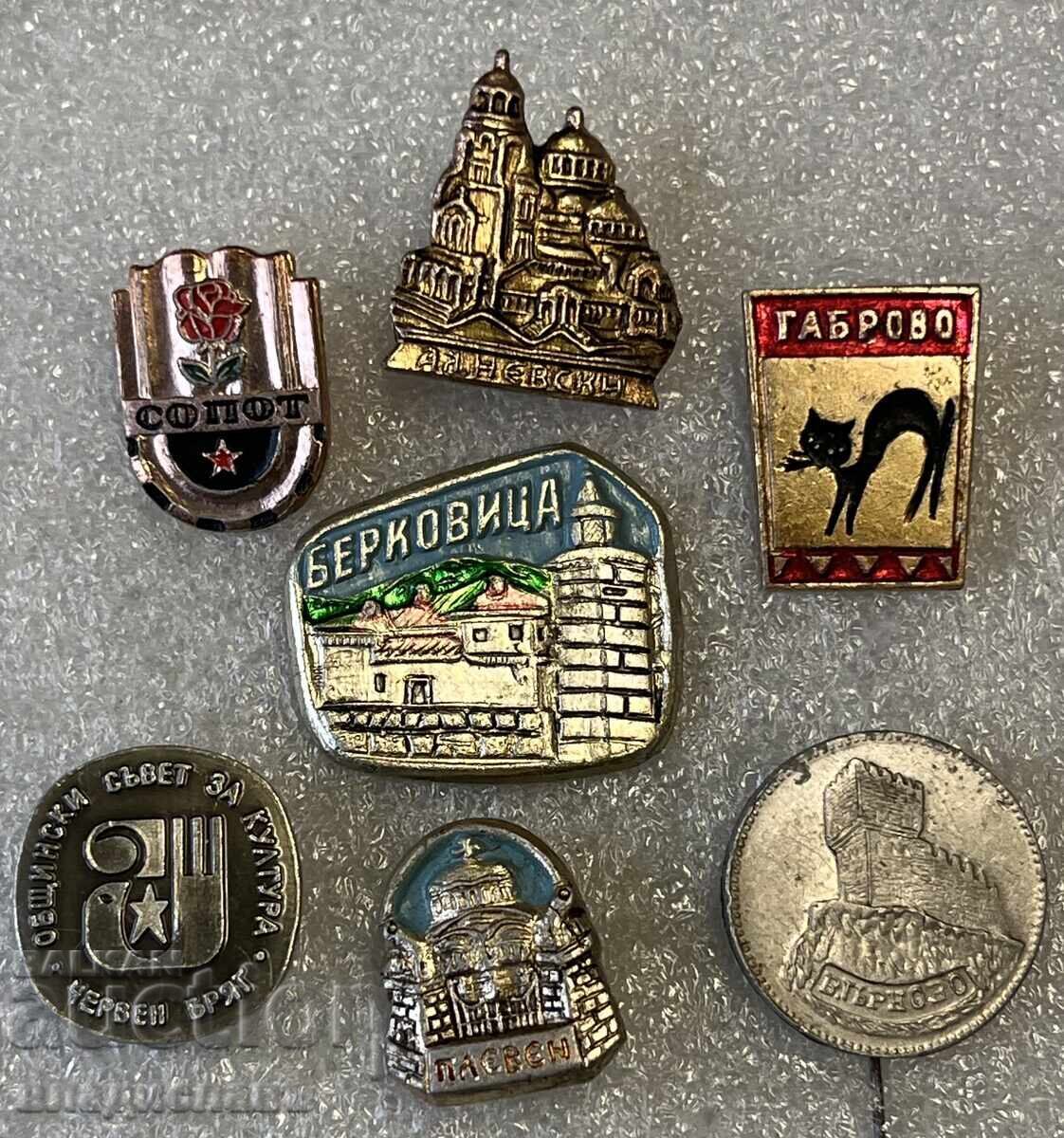 Cerven Briag Berkovitsa Gabrovo Sopot A. Nevski Pleven Târnovo