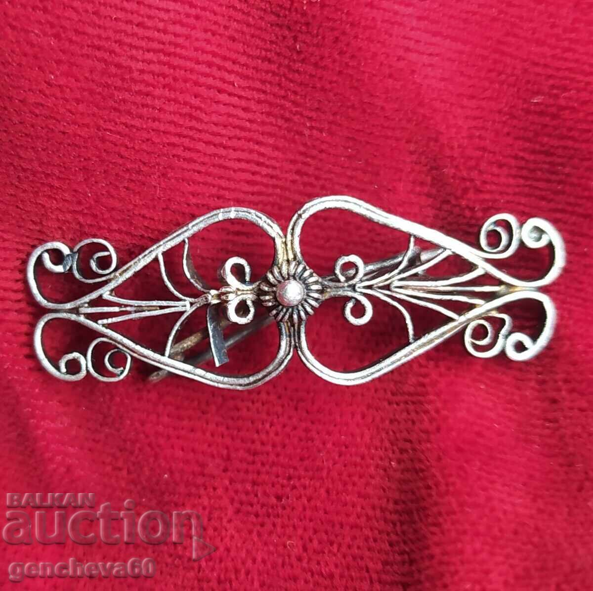 Broșă frumoasă din argint veche - 5 Broșă frumoasă din argint veche - 5
