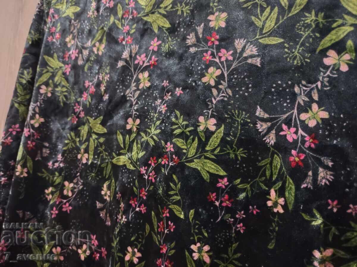 Velvet Dress, Flower Garden, Unique, Beautiful 8.12.25 - 7