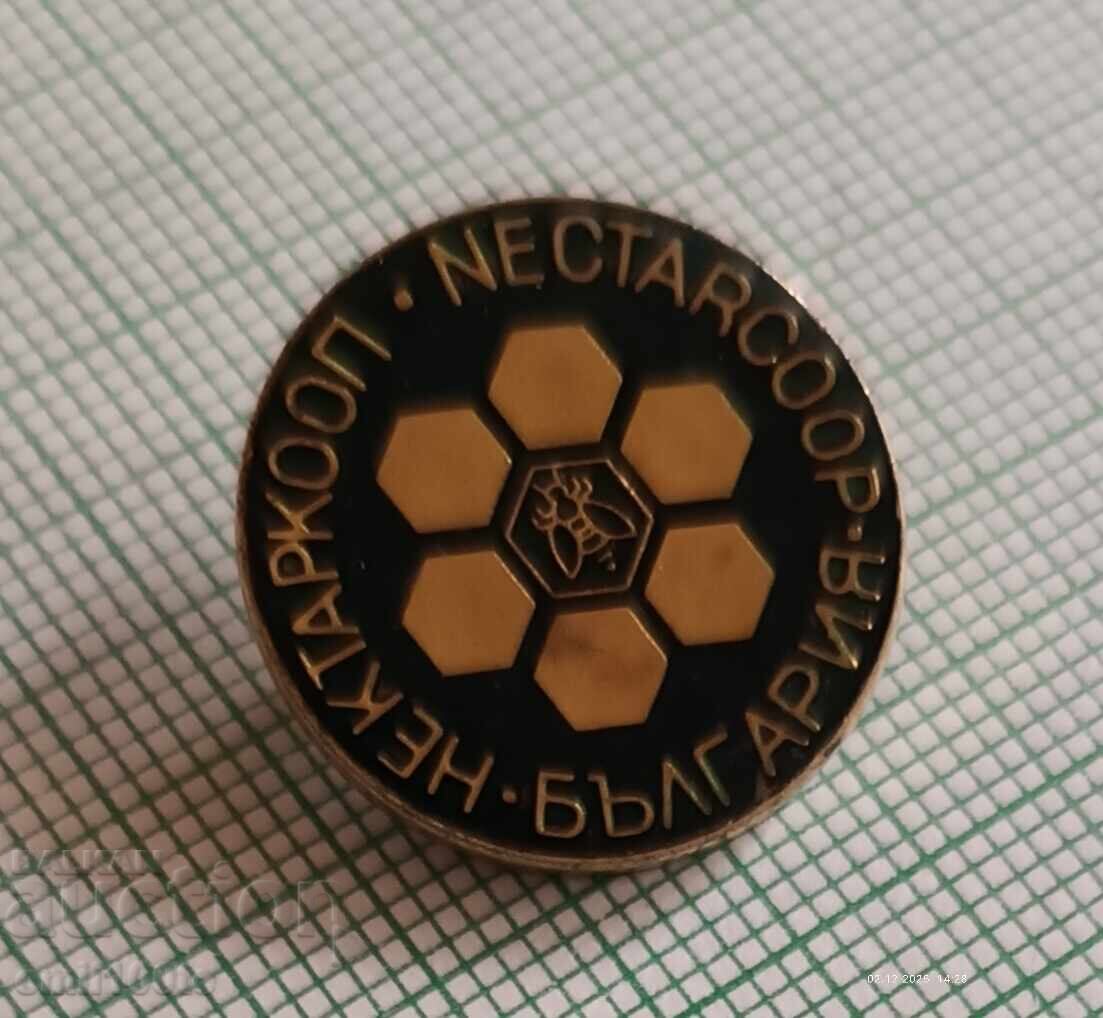 Auction  Badge - Nektarkoop Bulgaria - Bee