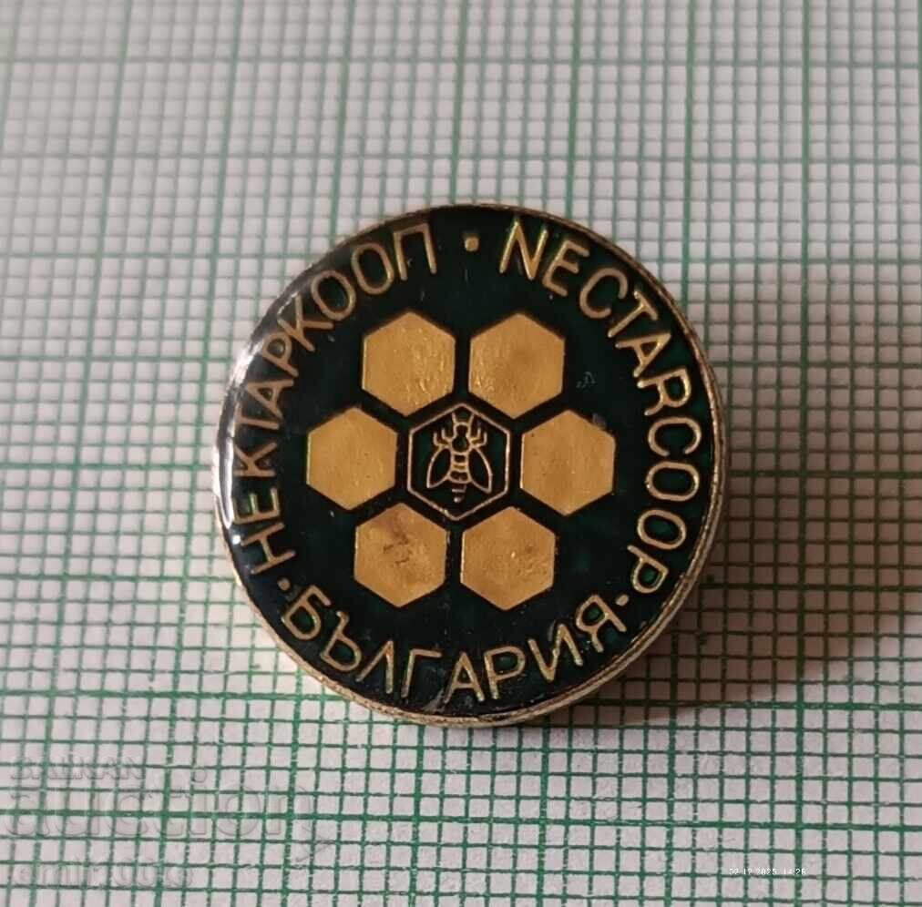 Badge - Nektarkoop Bulgaria - Bee