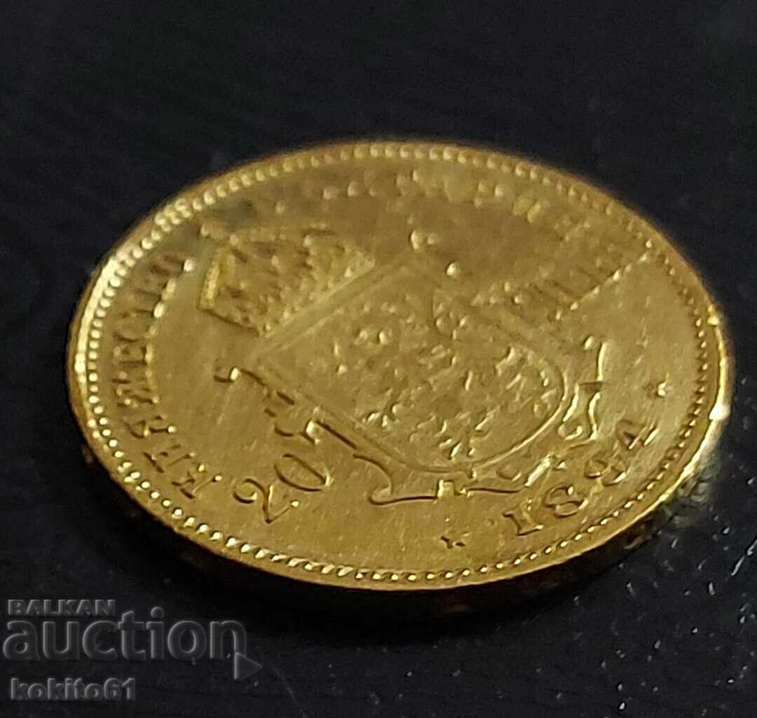 20лв.1894г с цена € 1780.00 | 3481.39 лв.