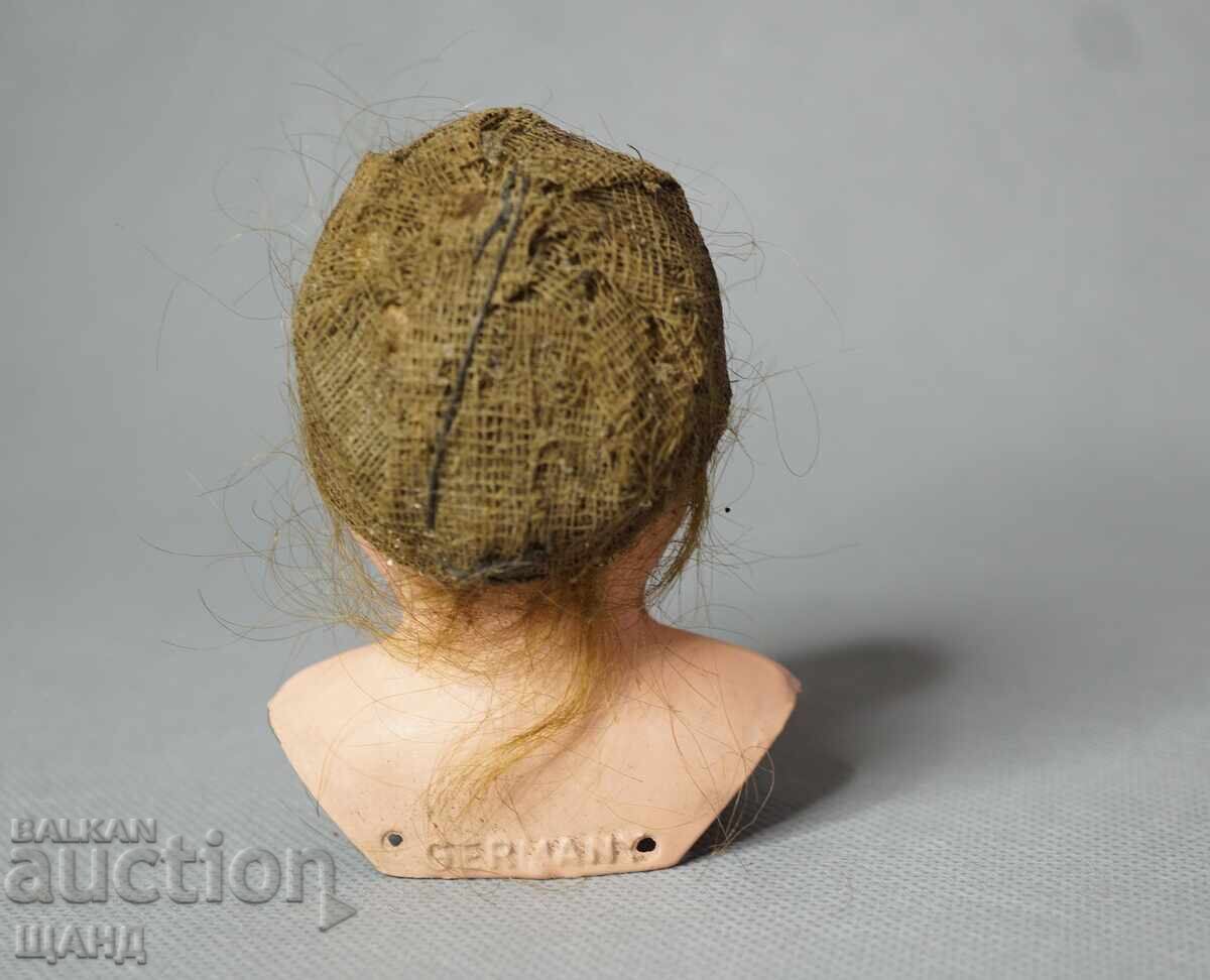 Аукцион MINERVA Стара Немска играчка кукла глава