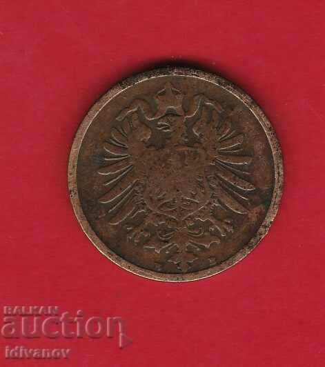 2 Pfennig 1876 with price 5.00 BGN | € 2.56