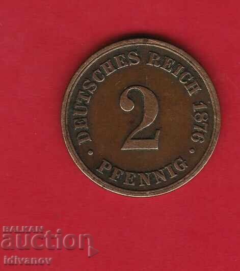 2 Pfennig 1876