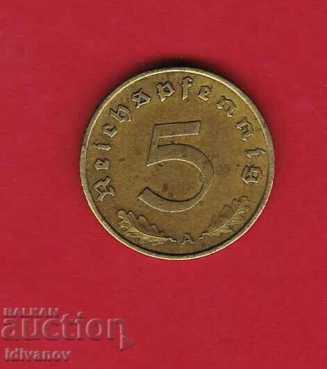5 Pfennig 1939 g. - A