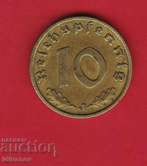 10 πφένιγκ 1939 - J