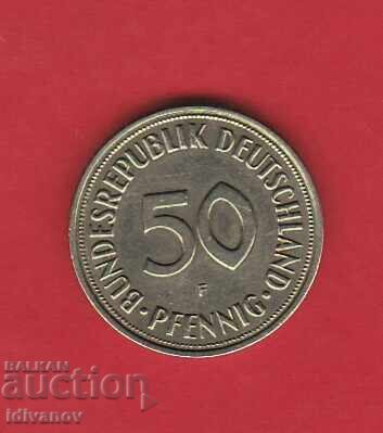 50 pfennig 1950 - F