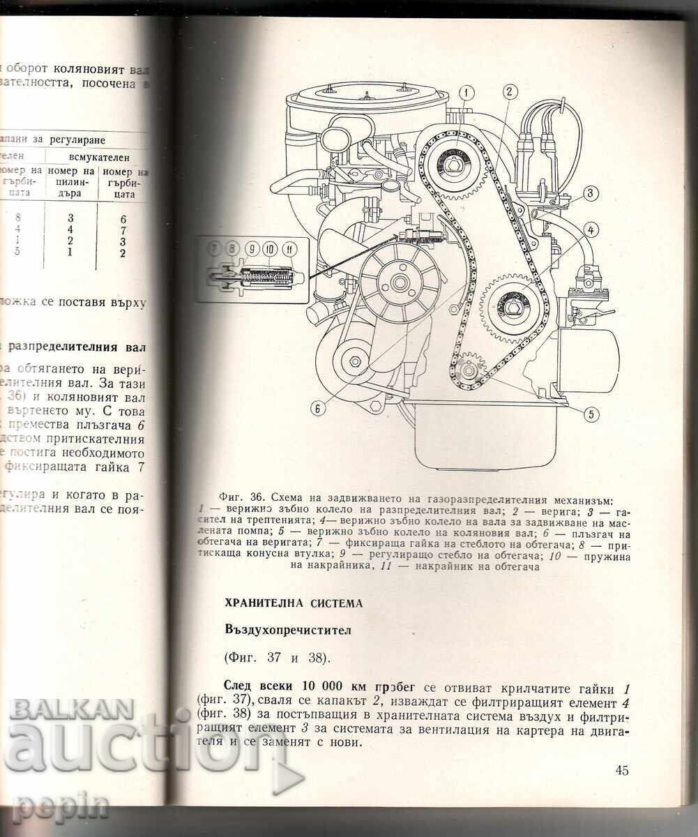 Доставка на Инструкция за експлоатация - ВАЗ 2101, 2102