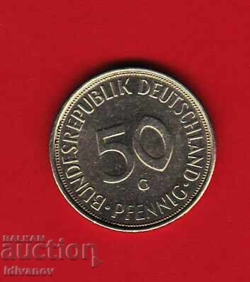 50 pfennig 1974 - G