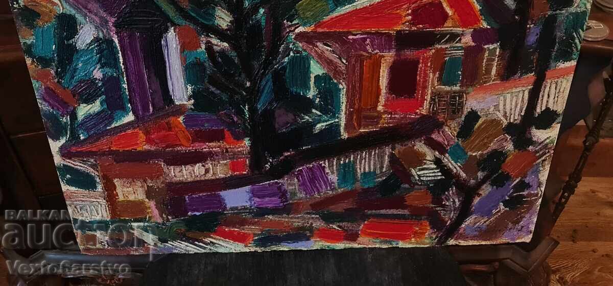 Auction  Painting - MBF - HUD, "Genko Genkov"