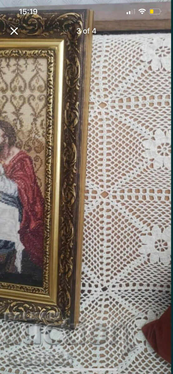 Vând goblen cusut manual „Cina cea de Taină” cu preț 5000.00 BGN | € 2556.46