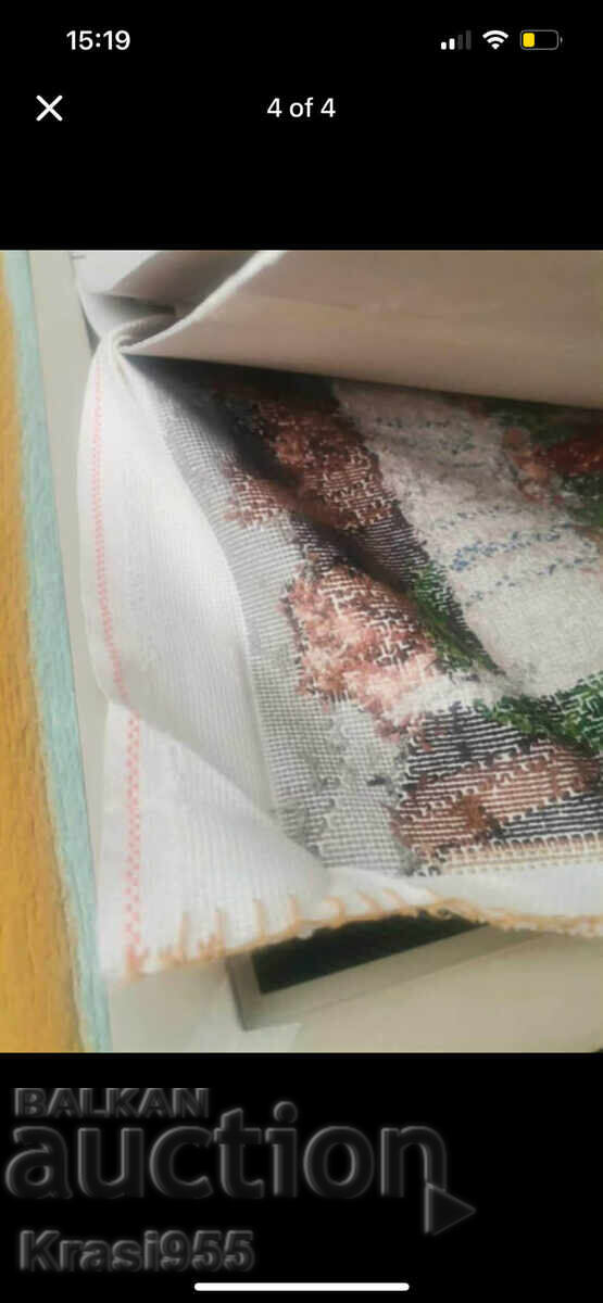 Livrarea Vând goblen cusut manual „Cina cea de Taină”