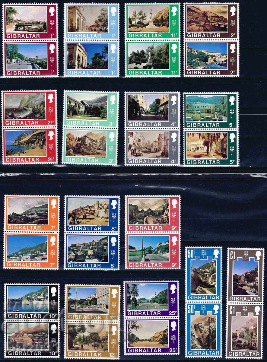 Gibraltar 1971 - vederi MNH Gibraltar 1971 - vederi MNH