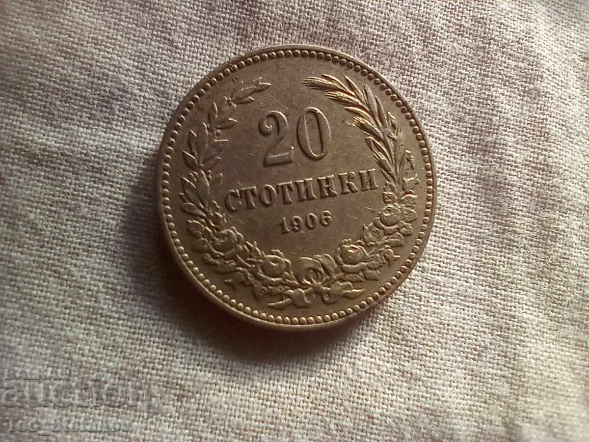 20 cents 1906 20 cents 1906