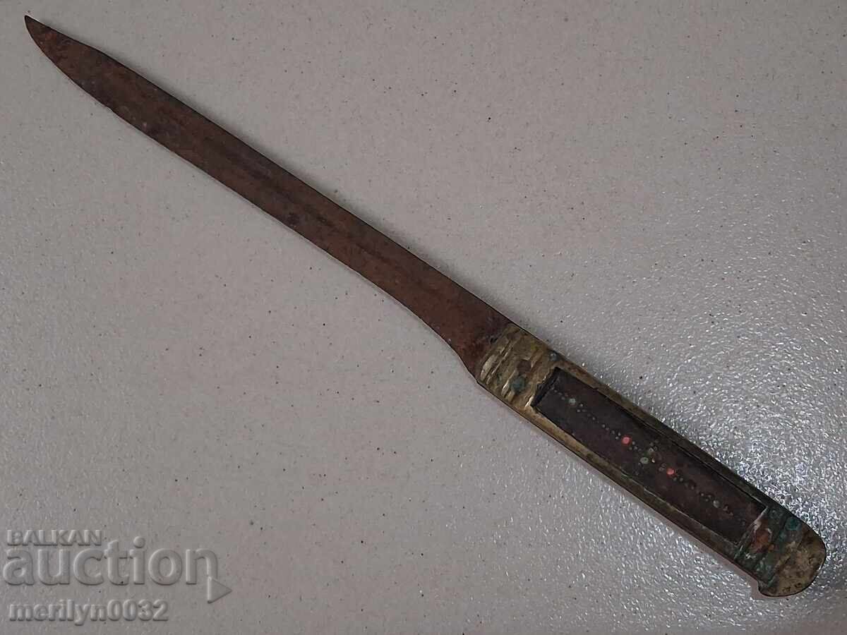 Old knife without a sheath Gabrovo knife Karakulak ORIGINAL with price 275.00 BGN | € 140.61 Old knife without a sheath Gabrovo knife Karakulak ORIGINAL with price 275.00 BGN | € 140.61