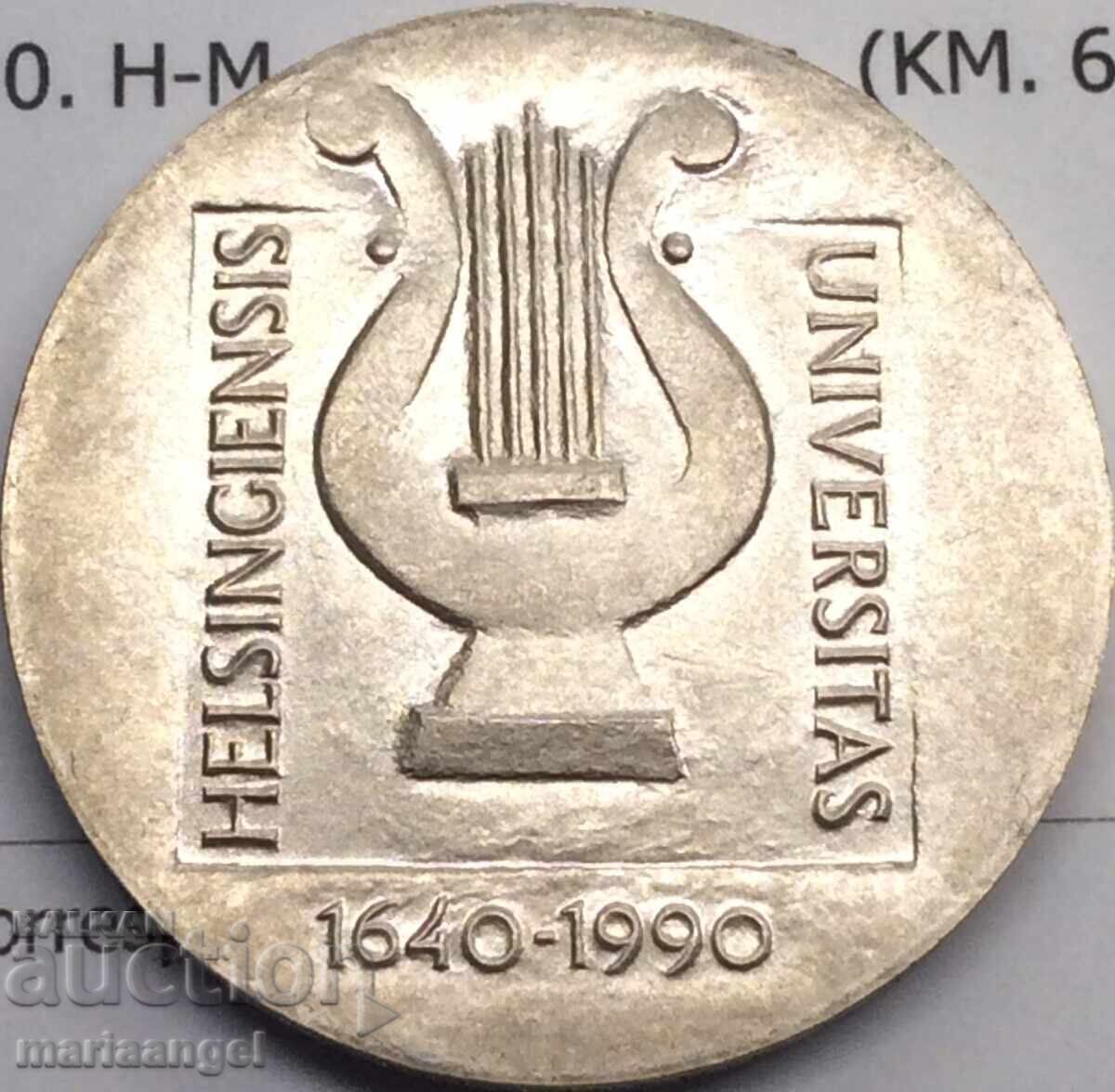 Доставка на Финландия 100 марки 1990 UNC 24,54г сребро - рядка Доставка на Финландия 100 марки 1990 UNC 24,54г сребро - рядка