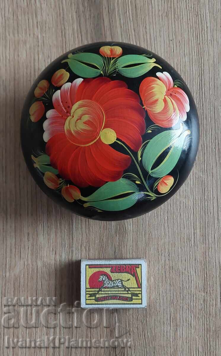 Кутийка хохлома Русия за ценители - 6 Кутийка хохлома Русия за ценители - 6