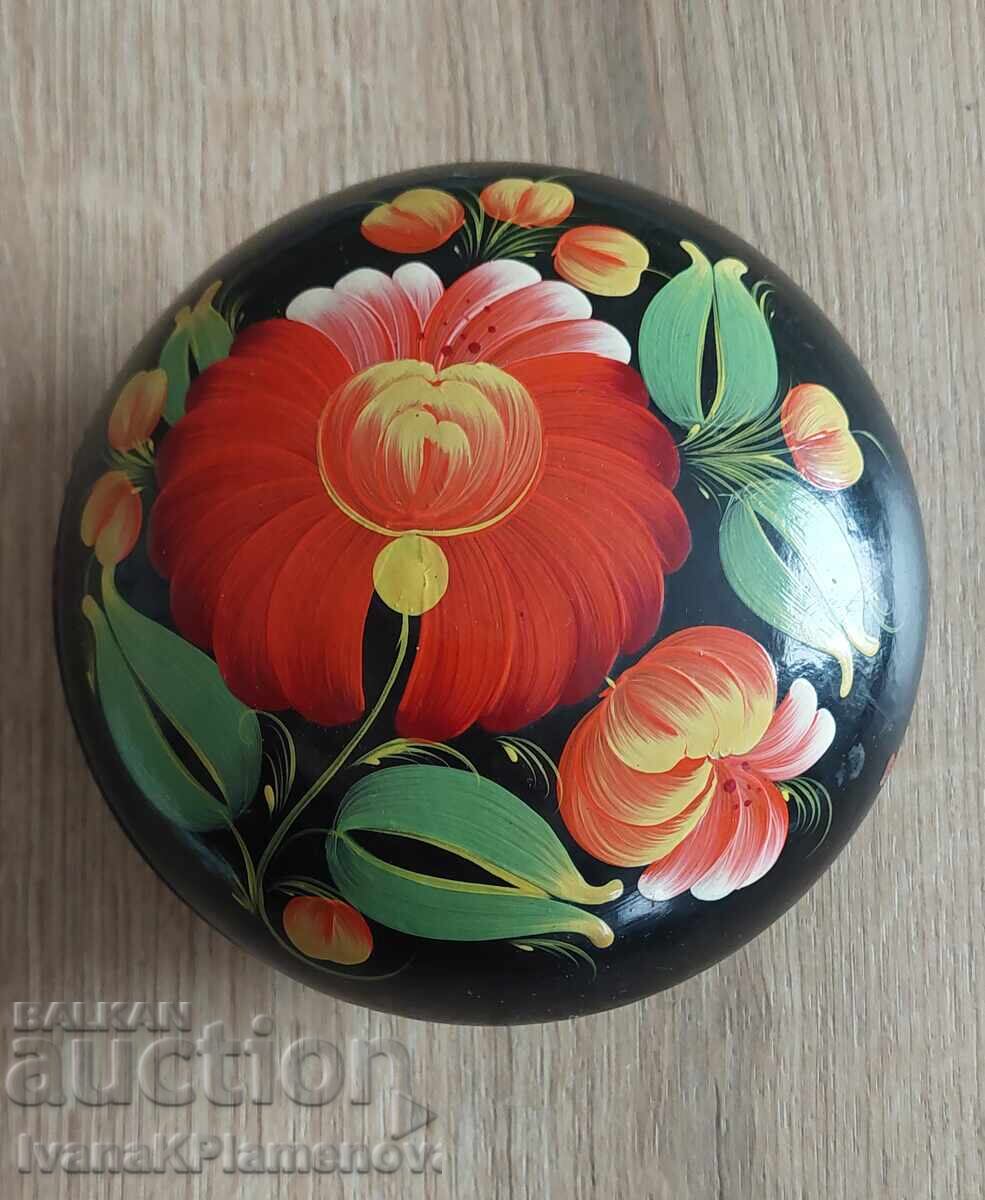 Кутийка хохлома Русия за ценители Кутийка хохлома Русия за ценители