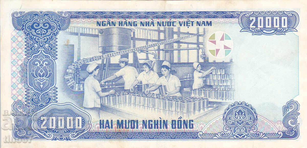 Licitație tino37 - VIETNAM - 20000 DONG - 1991 - VF+