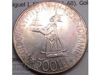 România 500 Lei 1941 Mihai I certificat 24,71g argint